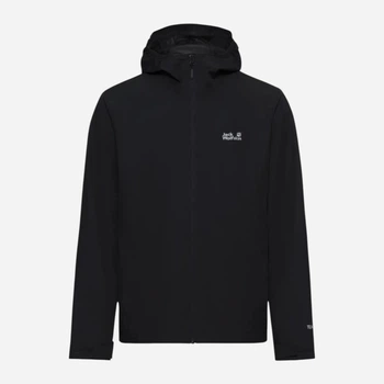 Спортивная ветровка мужская Jack Wolfskin Outrovert 2L A65807-6000 2XL Черная (4064886633215)