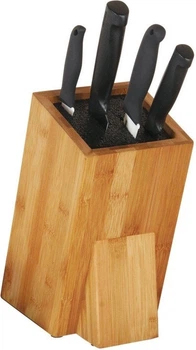 Stojak na noże Orion bambusowy 17 x 24.5 x 11.5 cm (8592381076924) 