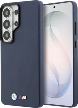 Etui BMW M Metal Logo do Samsung Galaxy S26 Ultra Navy (BMHMS26L25PFWKCKV)