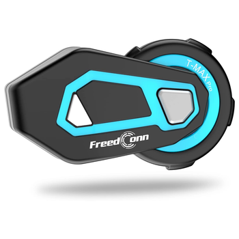 Bluetooth мотогарнитура FreedConn T-MAX PRO до 1500 м, мотоинтерком, FM, влагозащита