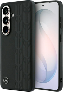 Панель Mercedes Laurel Leaves MagSafe для Samsung Galaxy S26 Black (3666339611569)