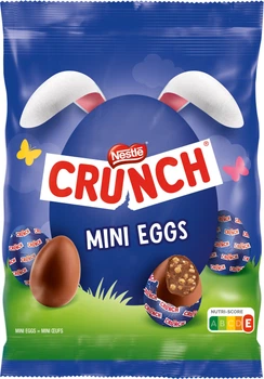 Набір фігур Crunch Міні-яйця з молочного шоколаду з рисовими кріспами 152 г (8000300426212​​)