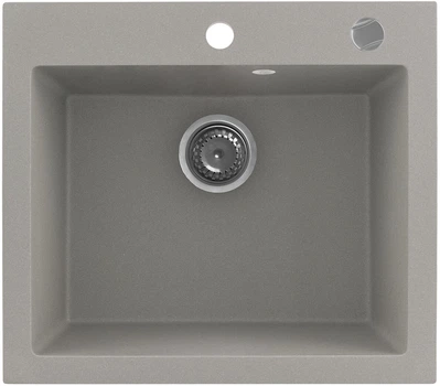 Кухонна мийка Kernau KGS H 60 1B Grey Metallic