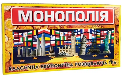 Игра настольная экономическая Strateg Монополия 693S