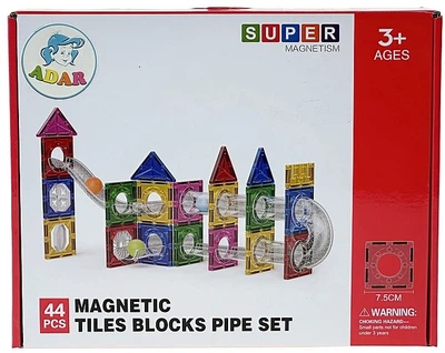 Klocki magnetyczne Adar 44 elementy 04858 (5901271604858)