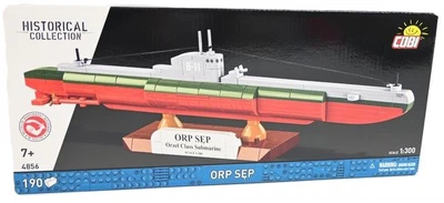 Klocki konstrukcyjne Cobi okręt podwodny HC WWII ORP Sep 190 elementów 4856 (5902251048563)