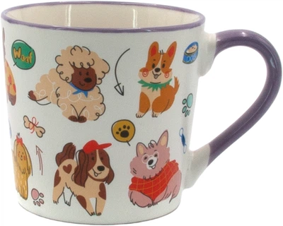 Кружка Milika Feawyn Dogs 390 мл Violet (M0520-B357-G3430D)