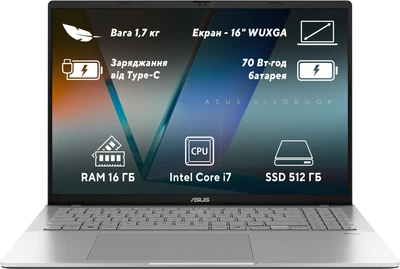 Nobu Sa　10本価格 Ноутбук ASUS Vivobook S16 S3607VA-RP015 (90NB1671-M000R0) Cool