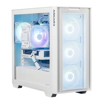Ігровий комп`ютер ASGARD PRIME WHITE (I144F.32.S10.56.7119)/ Intel Core i5-14400F (2.5 - 4.7 ГГц)/ОЗУ 32 ГБ/SSD 1 ТБ/NVIDIA GeForce RTX 5060 8 ГБ/без ОП/LAN/Wi-Fi/Bluetooth/без ОС/білий