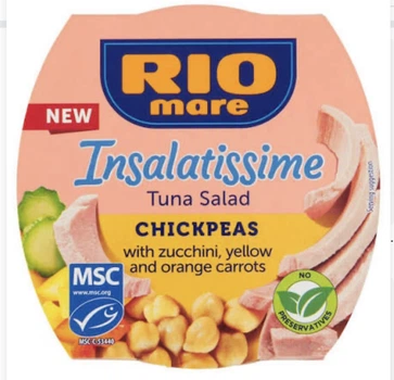 Салат з тунцем Rio Mare Insalatissime Chickpeas з нутом та овочами 160 г