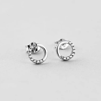 Серебряные серьги Minimal ЛК-0199р