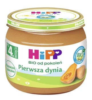 Дитяче пюре HiPP BIO перший гарбуз 80 г (з 4 місяців)
