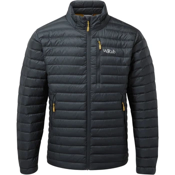 Легкий пуховик Rab Microlight Jacket S Темно-сірий