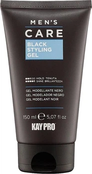 Гель-камуфляж для укладки волос черный KayPro Men's Care Black Styling Gel 150 мл