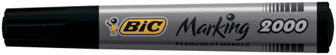 Маркер перманентний BIC Marking 2000 1,7мм чорний /bc8209153/