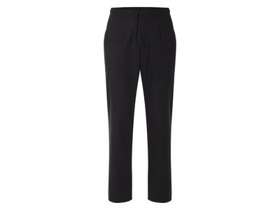 Брюки Regular Fit из смеси льна и хлопка для мужчины Livergy by Esmara men 481002 XL Черный