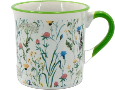 Кружка Milika Meadow 480 мл Green (M0420-Zibo4FlowerGreen)
