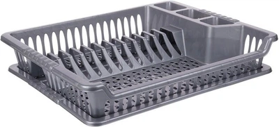 Suszarka na naczynia Orion Szara 46 x 37 x 8.5 cm (8592381173142)