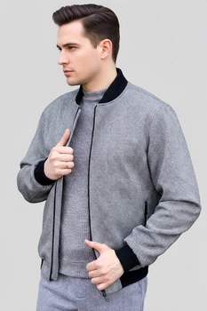 Чоловіча Куртка Sun`s House розмір: 60 Світло-сірий (арт. AP-2502-C-light-grey)