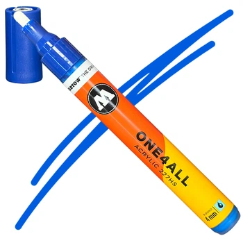 Акриловий маркер Molotow ONE4ALL 227HS True Blue (Синій) 4 мм