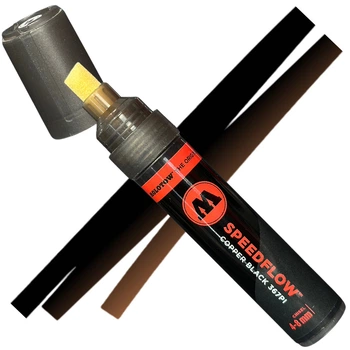 Маркер спиртовой Molotow 367PI Speedflow (Черный) 4-8 мм