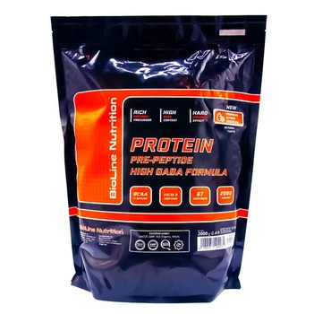 Протеїн 80% Bioline Nutrition Whey Protein 2 кг Золотиста карамель Добавка для росту м'язів та швидкого відновлення