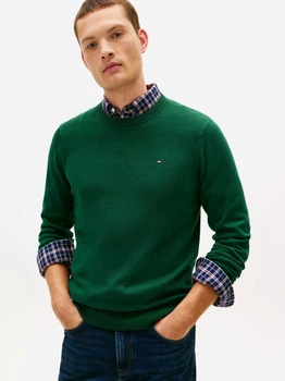 Джемпер чоловічий Tommy Hilfiger 135522154 M Зелений (1159855801)