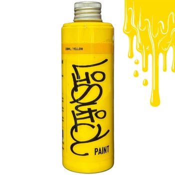Заправка для маркерів Dope Liquid Yellow (Жовтий) 200 мл