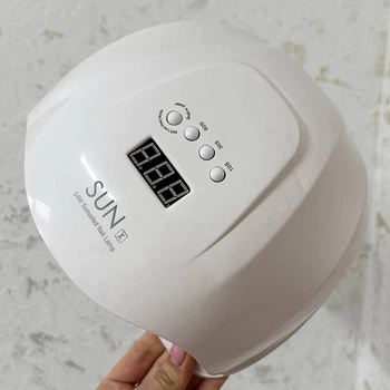 Лампа для маникюра SUN X UV/LED, 54 Вт White