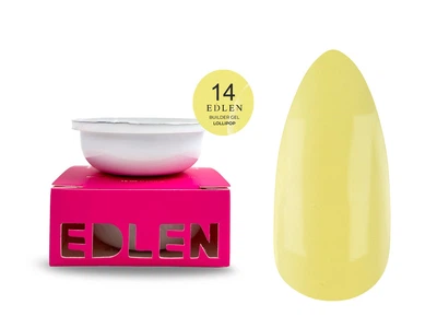 Сменный картридж для геля Edlen Refill Builder Gel Lollipop №14 15 мл