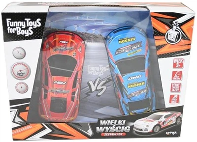 Набір радіокерованих автомобілів Artyk Funny Toys for Boys 2 шт 188688 (5901811188688)