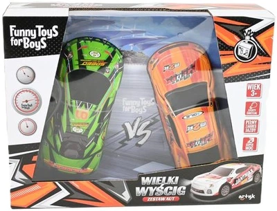 Набір радіокерованих автомобілів Artyk Funny Toys for Boys 2 шт 188671 (5901811188671)