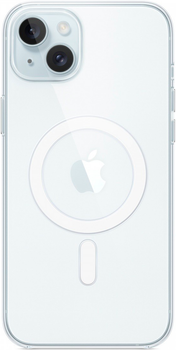 Панель Apple Case with MagSafe для Apple iPhone 15 Plus Transparent (MXRL3)