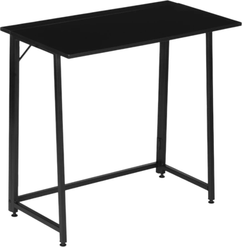 Stolik do laptopa ModernHome by Multistore składany 80 x 45 cm Czarny TH-FD-1 (5905817010967)