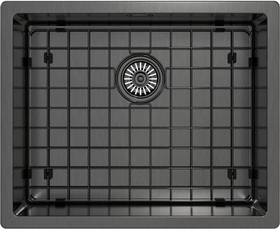 Zlew kuchenny Kernau KSS U 61.1 1B SS Gun Metal