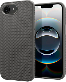 Etui Spigen Liquid Air Mag na iPhone 16e/17e Grey (8800283303674)
