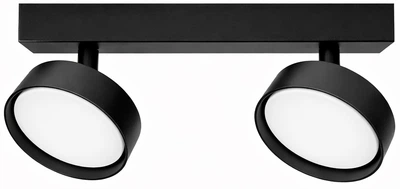 Спотовый светильник BERGER 4003-SL-2 Black GX53 max 2x15 Вт