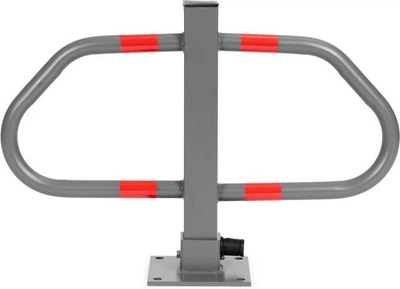 Блокада паркувальна ModernHome by Multistore складана зі світловідбиваючими смугами на ключ 50 см (DNPL-006)