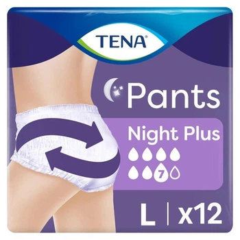 Подгузники трусы Tena Pants Night Large 12 шт.