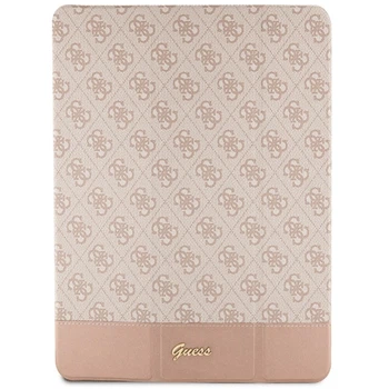 Чехол Guess 4G Stripe Allover для iPad Pro 12.9" (2018/2020/2021/2022) Pink (GUFCP12PS4SGP)