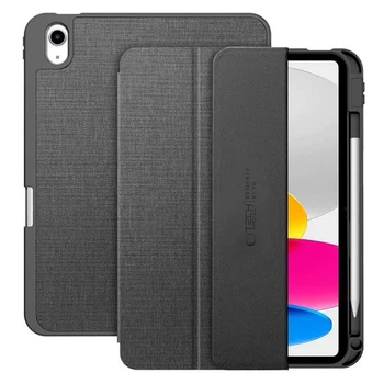 Чехол Tech-Protect SC Pen Canvas для iPad 11 2025 11th Gen | 10.9 2022 10th Gen Charcoal Grey (5906302330928)