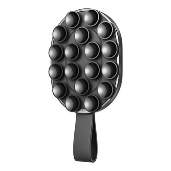 Магнітний тримач Joyroom Magnetic Holder with Suction Cups 4.7-7" Black (JR-ZS393-S)