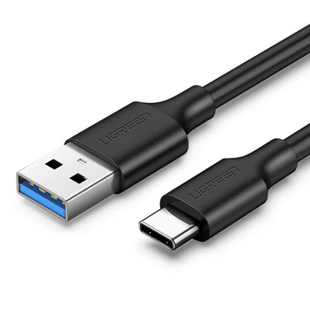 Кабель Ugreen US184 USB-A to USB-C 15W 1.5m Black (20883)