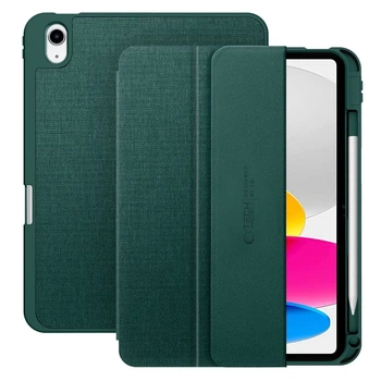 Чехол Tech-Protect SC Pen Canvas для iPad 11 2025 11th Gen | 10.9 2022 10th Gen Moss Green (5906302330942)