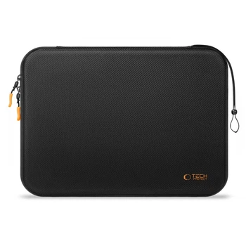 Чехол-папка для ноутбука Tech-Protect Hardpouch Laptop 15–16 inch Black Orange (5906302331819)