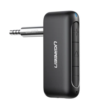 Аудиоприемник Ugreen Bluetooth 5.0 Audio Receiver AUX Mini Jack for Car Black (UGR496)