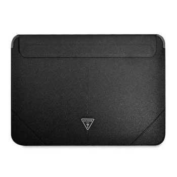 Чехол Guess Saffiano Triangle Logo 14" Black (GUCS14PSATLK)