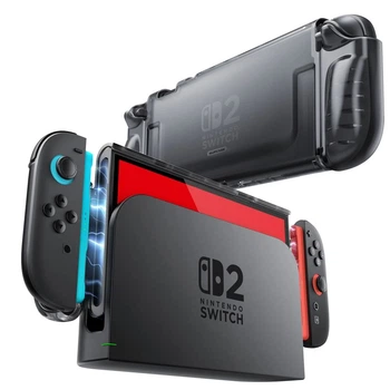 Чехол Supcase Crystal Case для Nintendo Switch 2 Frost Black (843439157392)