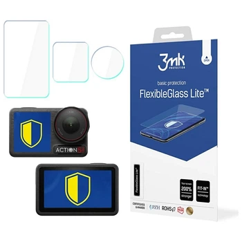 Защитное стекло 3mk CamProtect для DJI Osmo Action 5 Pro Clear (5903108613255)