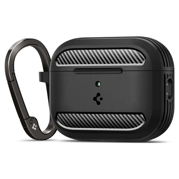 Чехол Spigen Rugged Armor для AirPods Pro 3 Matte Black (ACS09822)